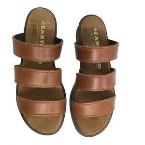 Eastland Women's Brown Leather Sandals Size 6W